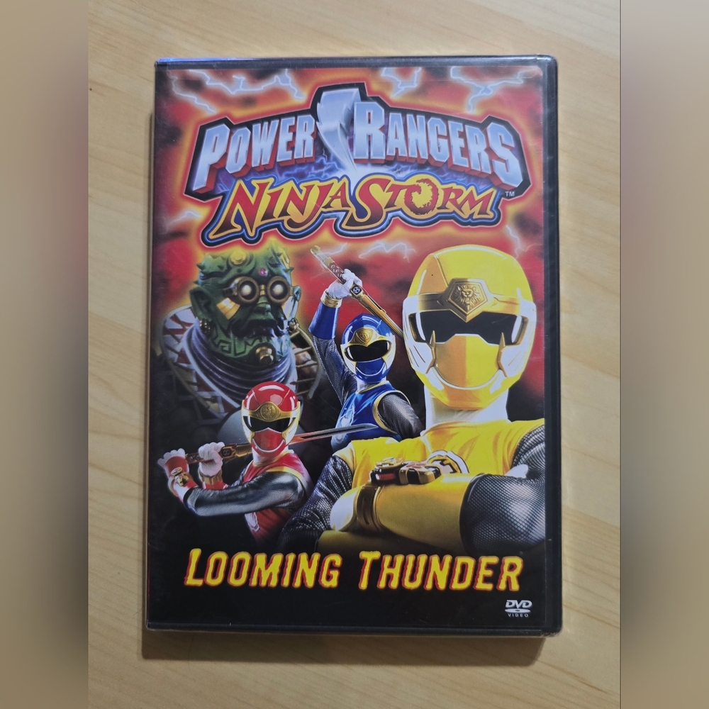 Power Rangers Ninja Storm Looming Thunder DVD Video NEW Sealed TV Y7